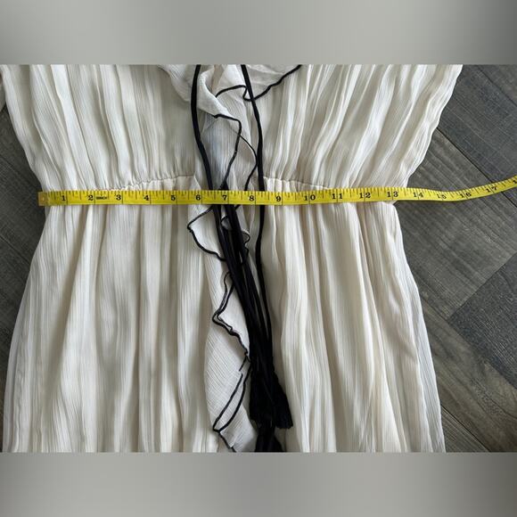 Zara Ruffled Midi Dress - Picture 6 of 8